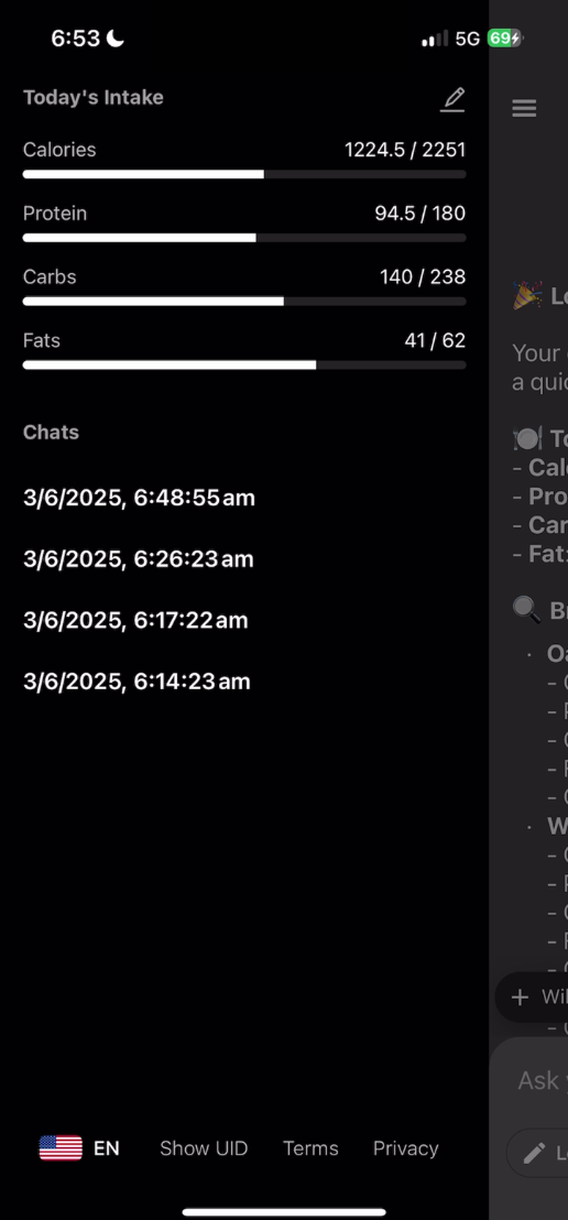 Nørish — AI meal logging